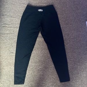 Booty by brabants black croco skin full length OS